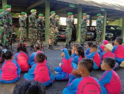 Tawa Anak PAUD di Markas TNI: Cara Kodim 0806/Trenggalek Tanamkan Cinta Tanah Air Sejak Dini