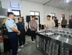 Kapolri Tinjau SPPG Polda Sulsel, Pastikan Kesiapan Dukung Program MBG