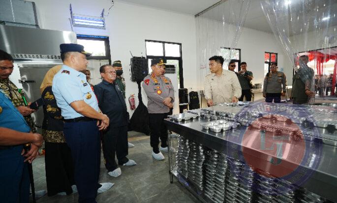 Kapolri Tinjau SPPG Polda Sulsel, Pastikan Kesiapan Dukung Program MBG