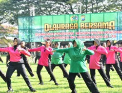 Soliditas dan Kebersamaan Kodim Ponorogo dan Polres Ponorogo Dikemas dalam Olahraga Bersama