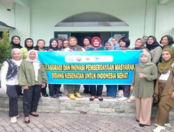 Persit KCK Koramil 04/Jebres Adakan Pertemuan Rutin Sekaligus Gelar Cek Kesehatan Gratis