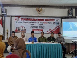 TNI Dukung Penguatan Ekonomi Rakyat Dengan Membentuk Koperasi Merah Putih Di Wilayah Pacitan