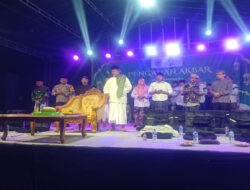 Eratkan Silaturahmi, Danramil 10/Punung Hadiri Pengajian Akbar di Wilayah Pacitan