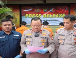 Enam Pelaku Curanmor Ditangkap Polsek Jatiuwung, Dua Polisi Terluka