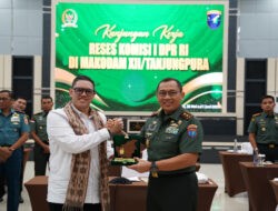 Pangdam XII/Tpr Terima Kunjungan Reses Komisi I DPR RI