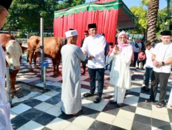 Polda Jatim Salurkan Ratusan Hewan Kurban di Hari Raya Idul Adha 1446 H