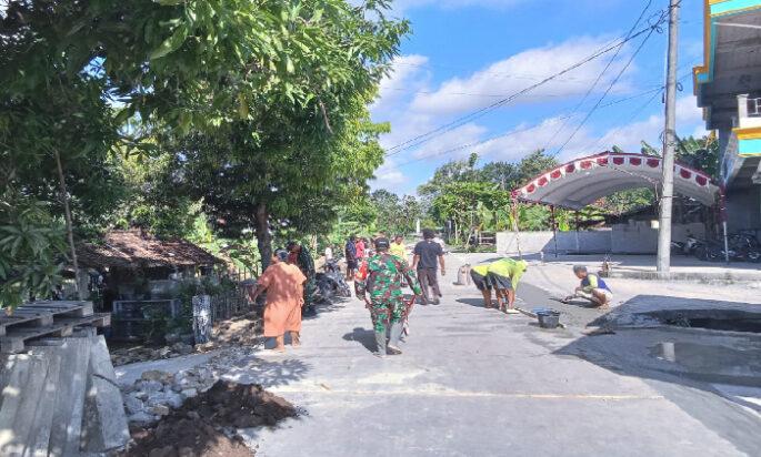 Sasaran TMMD Desa Kayen Juwangi Capai 99%