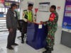 Sambangi Stasiun Solo Kota, Babinsa Sangkrah Cek Prosedur Keamanan Dan Tingkatkan Kewaspadaan