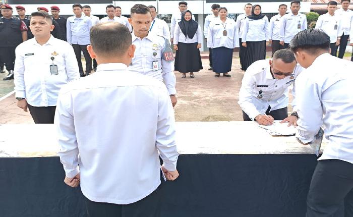 Rutan Rengat Deklarasikan Anti Narkoba dan Alat Komunikasi Ilegal