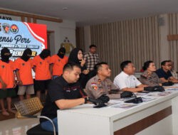 Polrestabes Surabaya Amankan Lima Orang Preman Mengaku Ormas yang Kuasai Lahan Kosong Milik Warga
