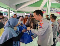 Apresiasi Buruh Tani, Polres Situbondo dan Forkopimda Berbagi Sembako Usai Panen Raya Jagung