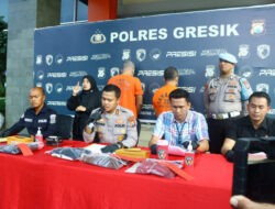 Polres Gresik Tangkap Ayah Tiri Cabuli Anak di bawah umur