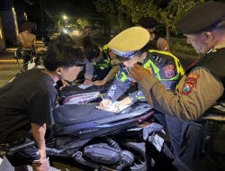 Polres Pasuruan Kota Amankan 8 Unit Motor Tidak Sesuai Spektek, Diduga Balap Liar