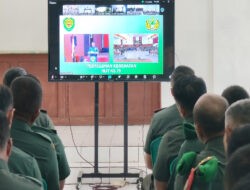 Babinsa Kodim 0610/Sumedang Ikuti Penyuluhan Kesehatan Virtual Bersama Dokter Spesialis di Momen HUT ke-79 Kodam III/Siliwangi