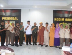 Kodim 0806/Trenggalek Ikuti Komsos Virtual Keluarga Besar TNI, Teguhkan Komitmen Jaga Keutuhan NKRI