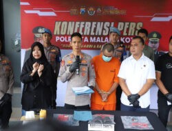 Polresta Malang Kota Berhasil Amankan Begal Driver Ojol Buron Tiga Bulan