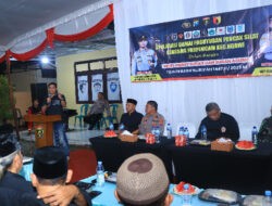 Sambut Suran Agung Polisi Fasilitasi Paguyupan Pencak Silat Ngawi Gelar Deklarasi Damai