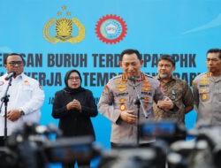 Kapolri Lepas 700 Buruh Terdampak PHK Untuk Kembali Bekerja, Wujud Kolaborasi Selesaikan Permasalahan Industrial