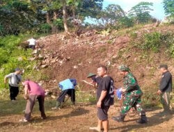 Peringati Hari Lingkunghan Hidup Sedunia, Kodim 0802/Ponorogo Gelar Kerja Bakti Bersama Unsur Terkait