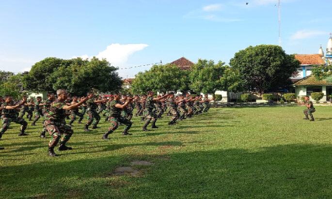 Kodim Ponorogo Gelar Latihan Bela Diri PSM