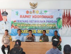 Polres Jember Gelorakan Swasembada Pangan Ajak Warga Tingkatkan Produksi Pertanian