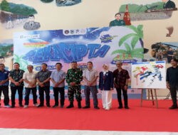 Danramil 0801/03 Arjosari Hadiri Pembukaan Rekacipta Pameran Lukisan Di Museum Galeri SBY-ANI