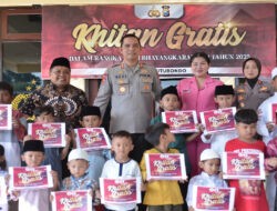 Khitan Gratis Polres Situbondo Untuk Masyarakat Sambut Hari Bhayangkara ke-79