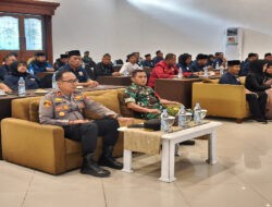 Polres Pasuruan Hadiri Pelantikan IPSI serta Deklarasi Satgas Sentot Prawirodirdjo