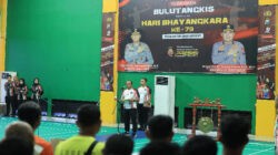 Kapolda Jatim Buka Turnamen Bulutangkis Sambut Hari Bhayangkara ke-79