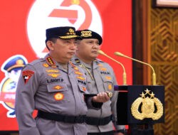 Kapolri Pimpin Upacara Pemuliaan Nilai-Nilai Tribrata Dalam Rangka HUT Bhayangkara ke-79
