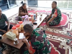 Babinsa Jalin Silaturahmi, Tingkatkan Kerjasama dengan Pengurus Pondok Pesantren