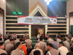 Polresta Banyuwangi gelar Dzikir dan Doa Bersama Sambut Hari Bhayangkara ke-79