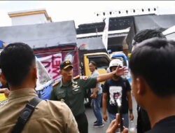 Jalan Macet Akibat Demo, Dandim Ponorogo Turun Tangan