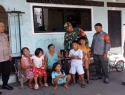 Sinergitas semakin di depan, Babinsa dan Bhabinkamtibmas Serengan Rutin Patroli