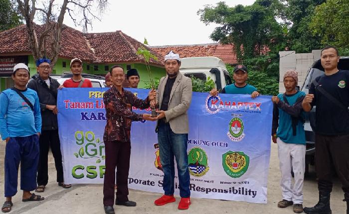 Paguyuban SORBAN Bersama PT Kahaptex Tanam Lima Juta Pohon untuk Karawang Hijau Wujud Nyata Kepedulian Lingkungan