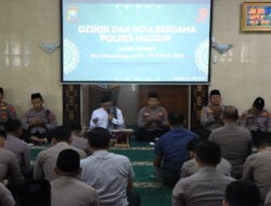 Peringati Hari Bhayangkara Ke-79 Tahun 2025 Polres Madiun Gelar Dzikir dan Doa Bersama