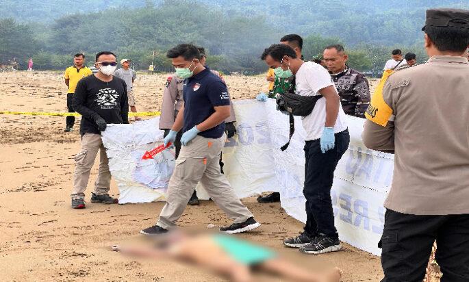 Babinsa Serma Yasin jadi Saksi Pertama, Ditemukan Mayat Wanita Di Pantai Teleng Ria Pacitan