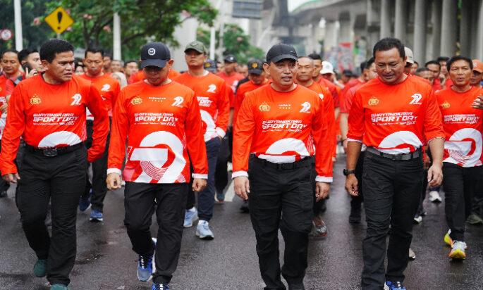 Buka Pekan Olahraga, Kapolri Tegaskan Soliditas Polri-TNI-APH untuk Indonesia