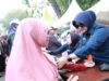 Ratusan Warga Manfaatkan Layanan Kesehatan Gratis Polda Jatim di CFD Hari Bhayangkara ke -79