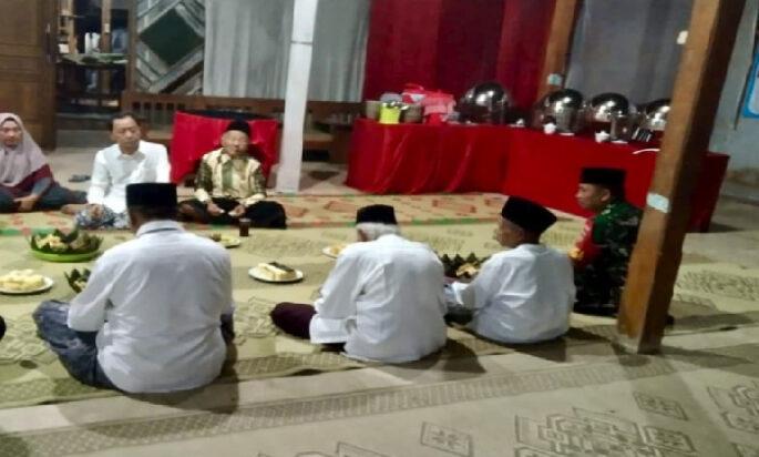 Babinsa dan Bhabinkamtipmas Nogosari Kompak Jaga Kondisifitas Wilayahnya