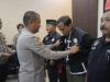 Dikukuhkan Polres Mojokerto Satgas PAM Sentot Prawirodirdjo Siap Jaga Malam Satu Suro