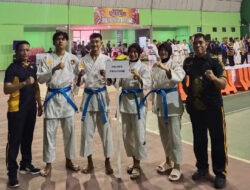 Tim Beladiri Polres Pasuruan Ikuti Kejuaraan Beladiri Polri se-Jawa Timur di Polda Jatim