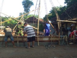 Babinsa Kodim Ponorogo Bantu Warga Bangun Mushala