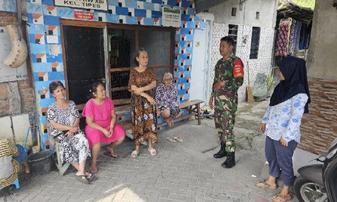 Apa Maksud dan Tujuan Babinsa Tipes Sambangi Lansia, Inilah Jawabannya