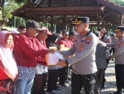 Polresta Banyuwangi Gelar Bakti Sosial dengan Salurkan 1.500 Paket Sembako Jelang Hari Bhayangkara ke-79