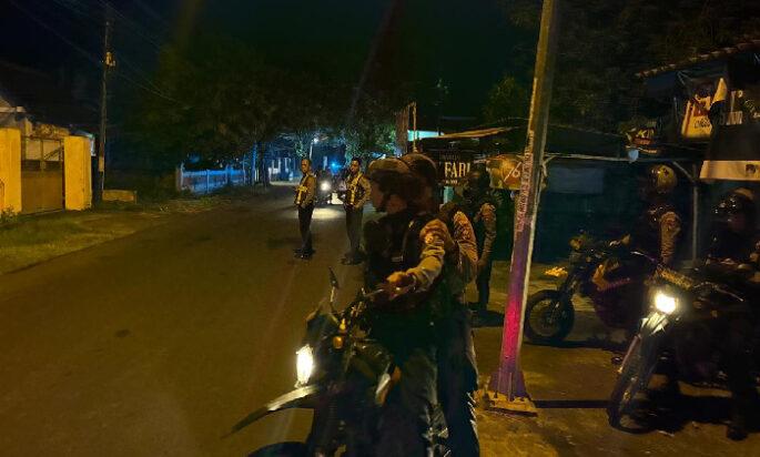 Malam 1 Suro, Polres Bojonegoro Birukan Jalan Raya Jaga Kondusifitas Kamtibmas