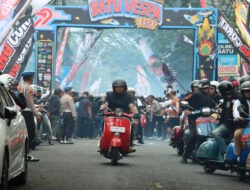 Hari Bhayangkara ke -79 Polres Batu Gelar Vespa Fest 2025 Dukung Industri Pariwisata