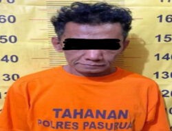 Polres Pasuruan Bekuk Pengedar Sabu, Amankan Barang Bukti 51,83 Gram