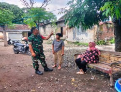 Guna Mempererat Hubungan Baik Dengan Warga Binaan Babinsa Kemlayan Patroli dan Sambang Warga