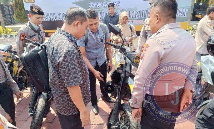 Evaluasi Kualitas Kendaraan Dinas Polres Gresik dapatkan Supervisi dan Penelitian Langsung dari Mabes Polri dan BRIN